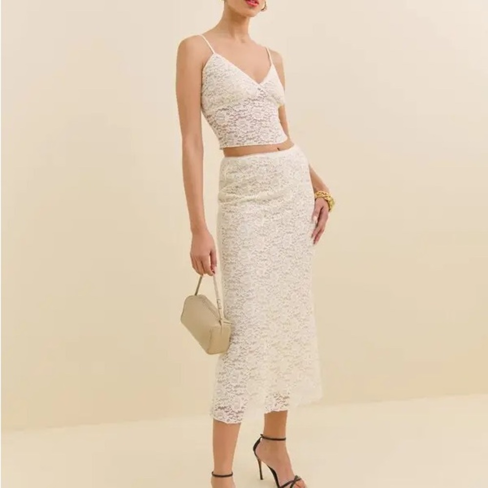 Reformation Geneva Knit Two Piece - Size L